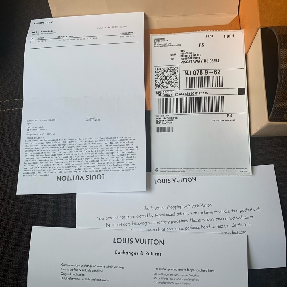 Men’s Louis Vuitton belt - Picture 6 of 7